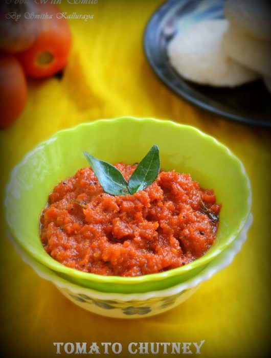 tomato chutney for idli dosa