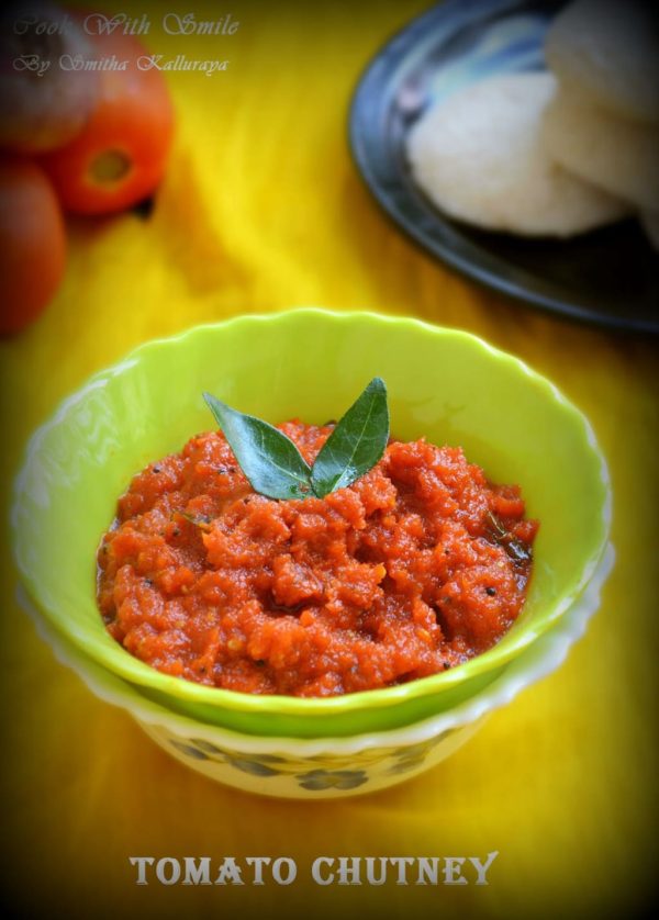 ONION TOMATO CHUTNEY / TOMATO CHUTNEY RECIPE FOR IDLY DOSA TYPE 1