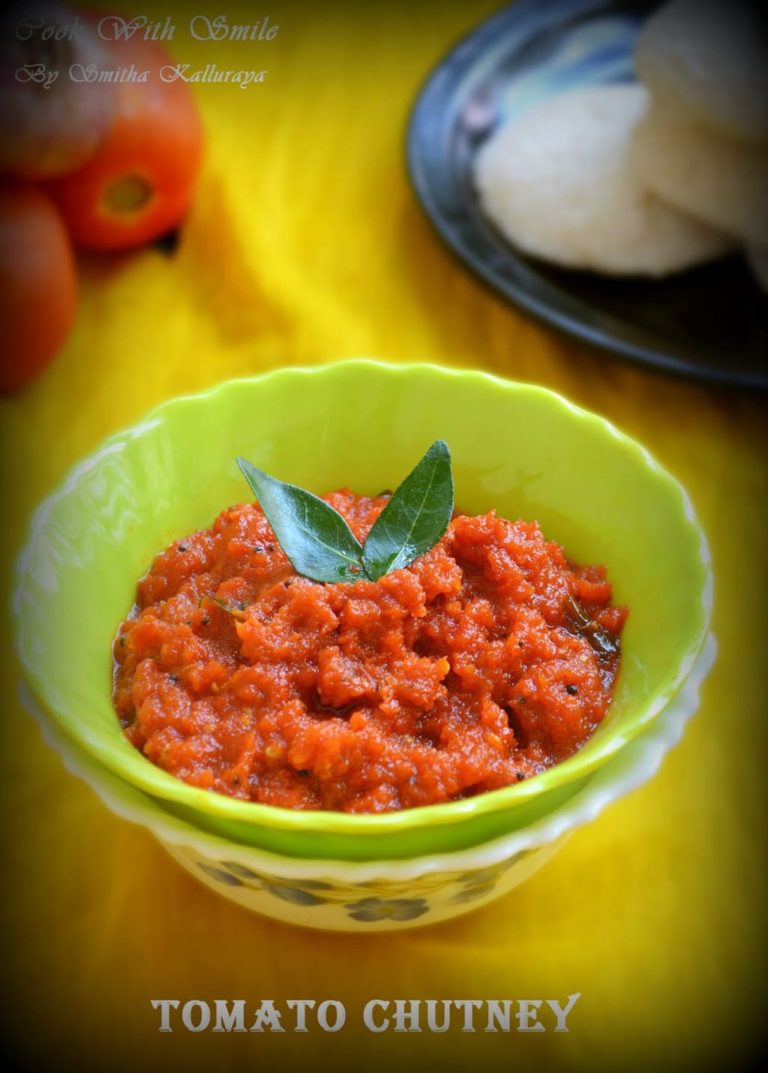 ONION TOMATO CHUTNEY / TOMATO CHUTNEY RECIPE FOR IDLY DOSA TYPE 1