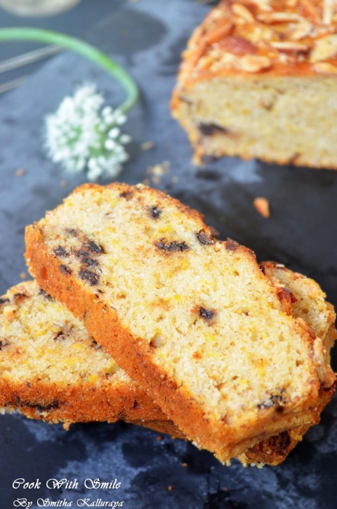 Eggless banana cake eggless butterless banana bread recipe cook