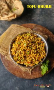 tofu bhurji recipe