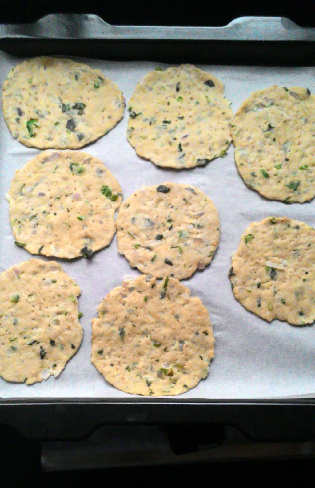 BAKERY STYLE BAKED NIPPATTU RECIPE / SAVORY ONION CRACKERS Cook With