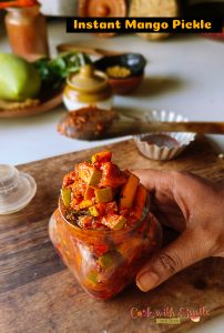 instant mango pickle recipe