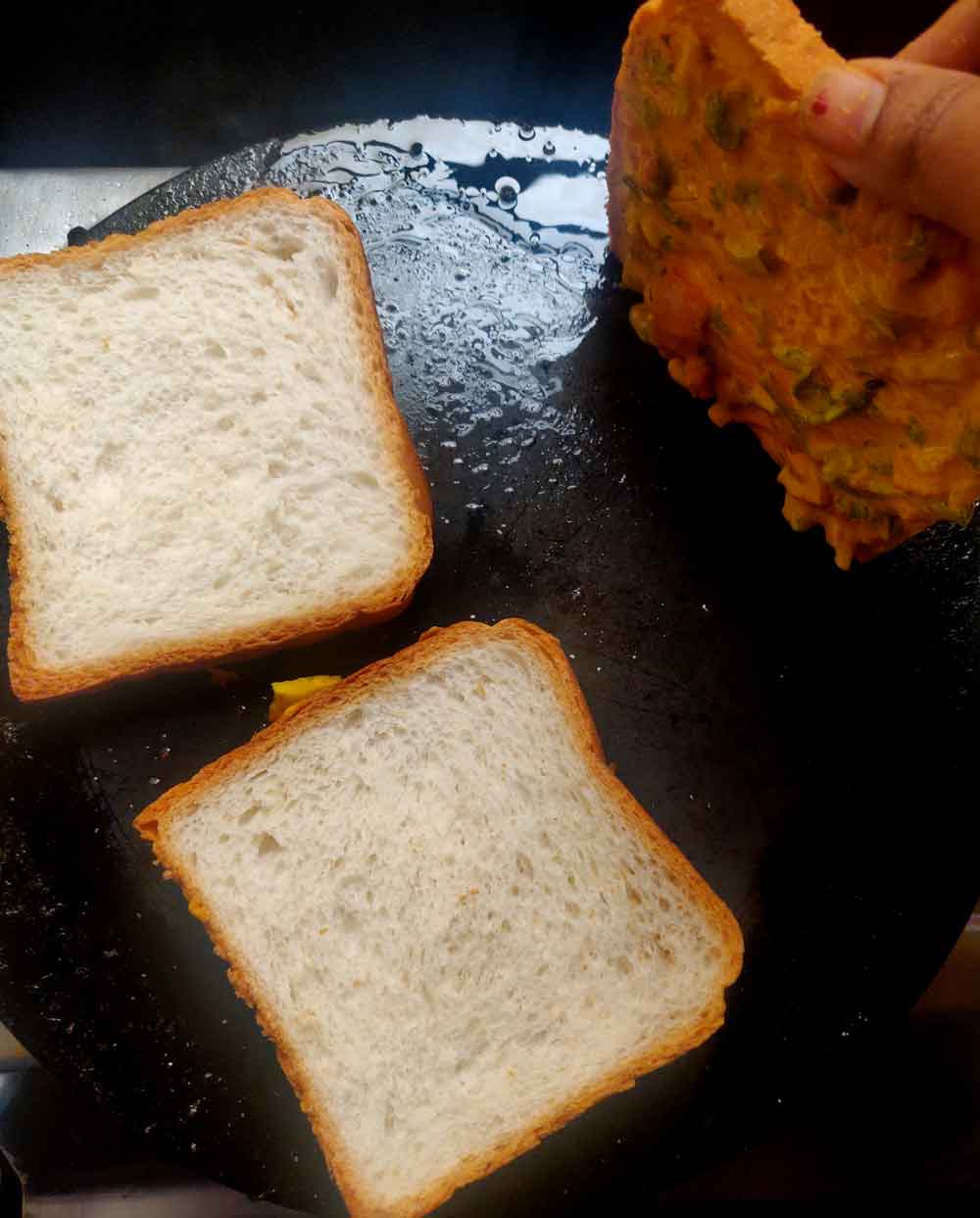 BREAD BESAN TOAST RECIPE BESAN TOAST RECIPE Cook with Smile