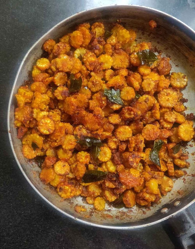 BABY CORN FRY RECIPE / BABY CORN ROAST RECIPE / BABY CORN STIR FRY