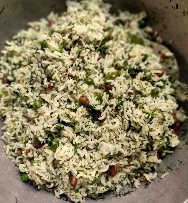 SABSIGE SOPPU CHITRANNA / DILL LEAVES RICE RECIPE Cook with Smile