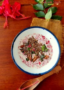 ” Hibiscus Tambuli / Dasavala Thambli ” a healthy, tasty and easy coastal Karnataka dish which is relished with rice.