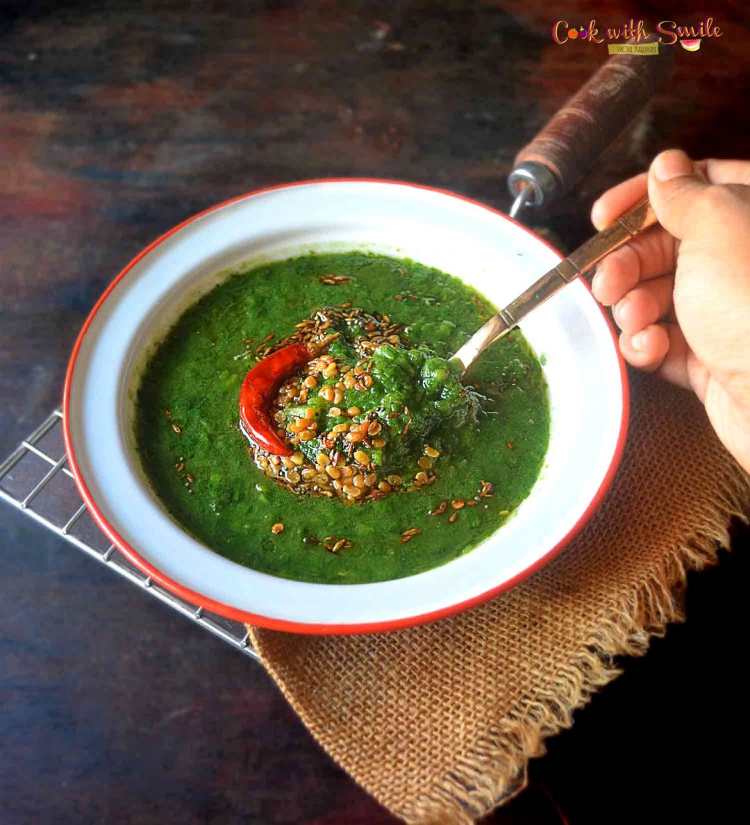 KEERAI MASIYAL RECIPE / SPINACH MASIYAL WITHOUT DAL Cook with Smile