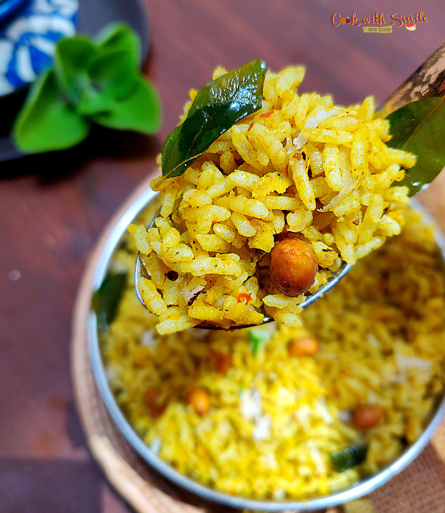 DODDAPATRE SOPPINA CHITRANNA / AJWAIN LEAF RICE Cook with Smile