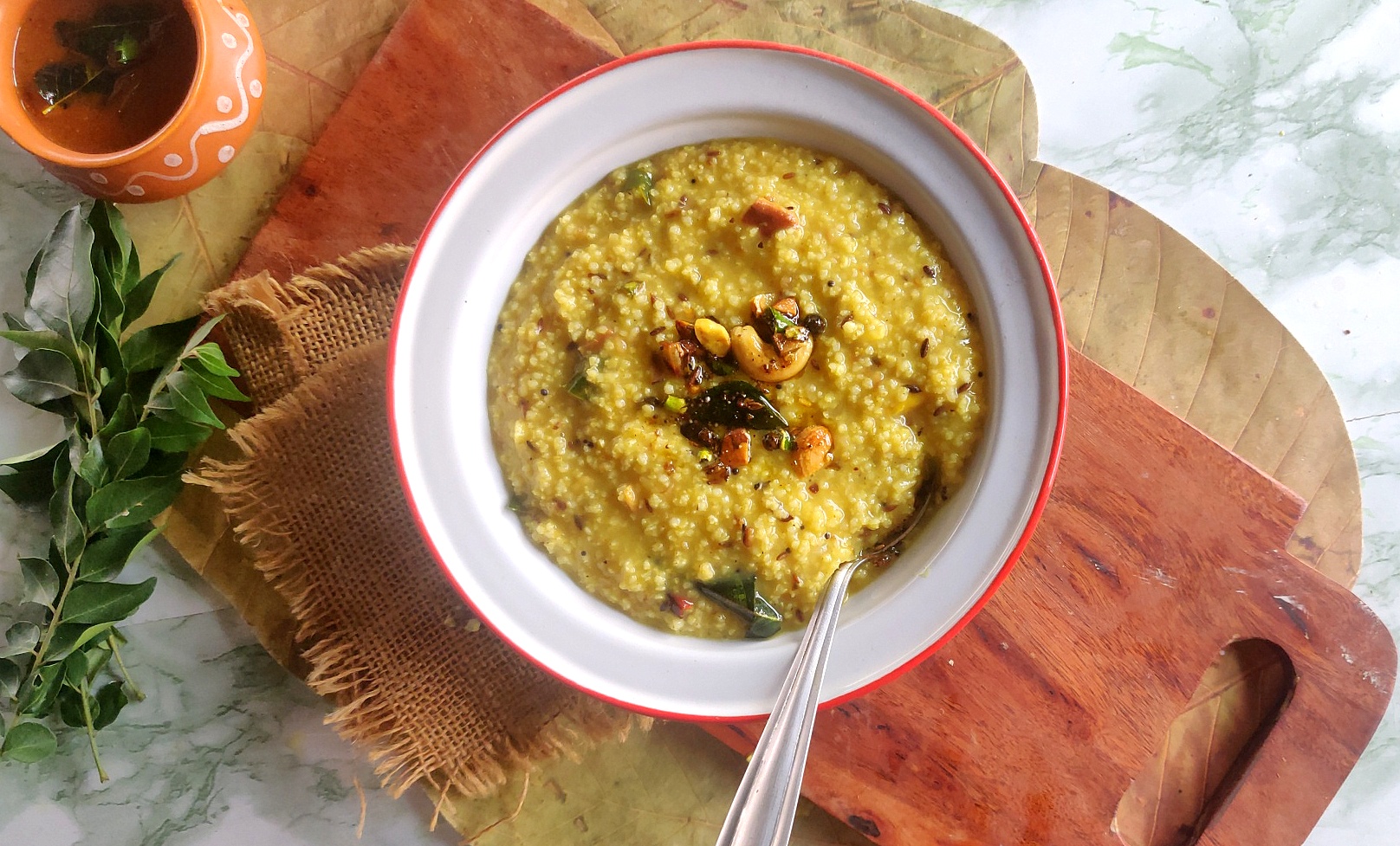 How to do Millets Pongal / Foxtail Millet Pongal Recipe / Navane pongal Cook with Smile