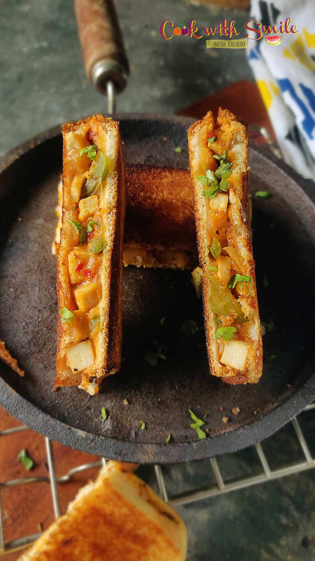 Tofu Sandwich Recipe Healthy Tofu sandwich Cook with Smile