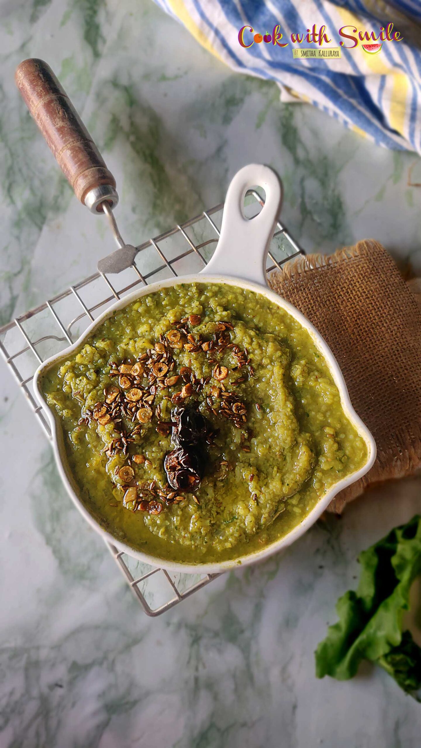 Palak Khichdi Recipe Spinach Khichdi Recipe Lasooni Palak Khichdi Cook with Smile