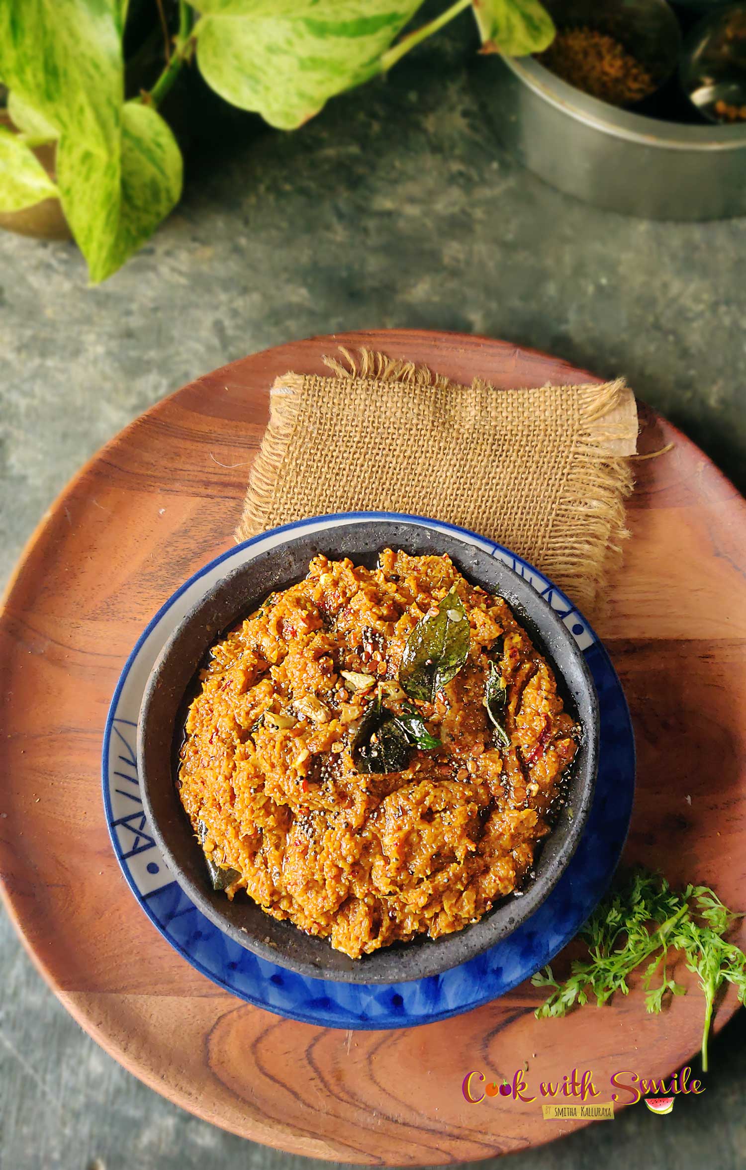 Steamed Cabbage Chutney Recipe