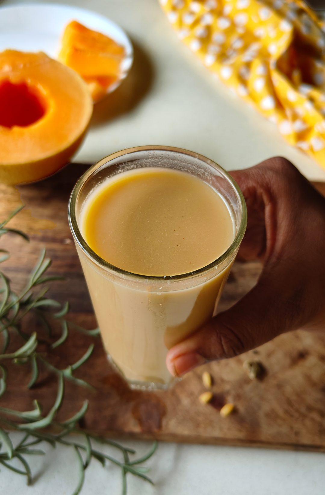 muskmelon seeds juice